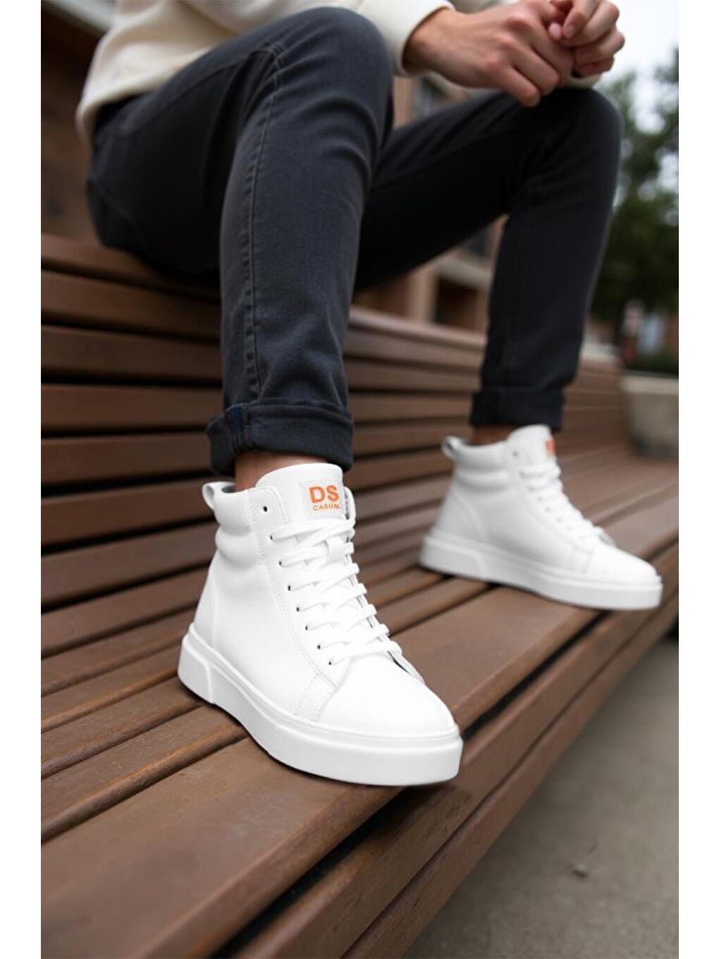Beyaz DS Cooper Casual Ayakkabı 2026 Erkek-1