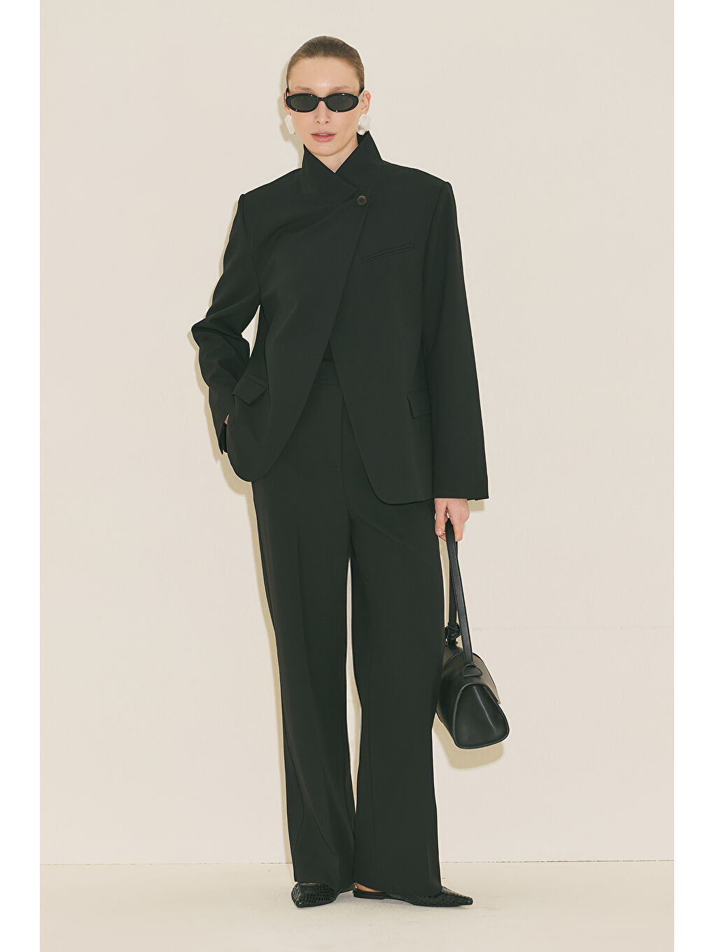 Mılanda Blazer Ceket Siyah-6