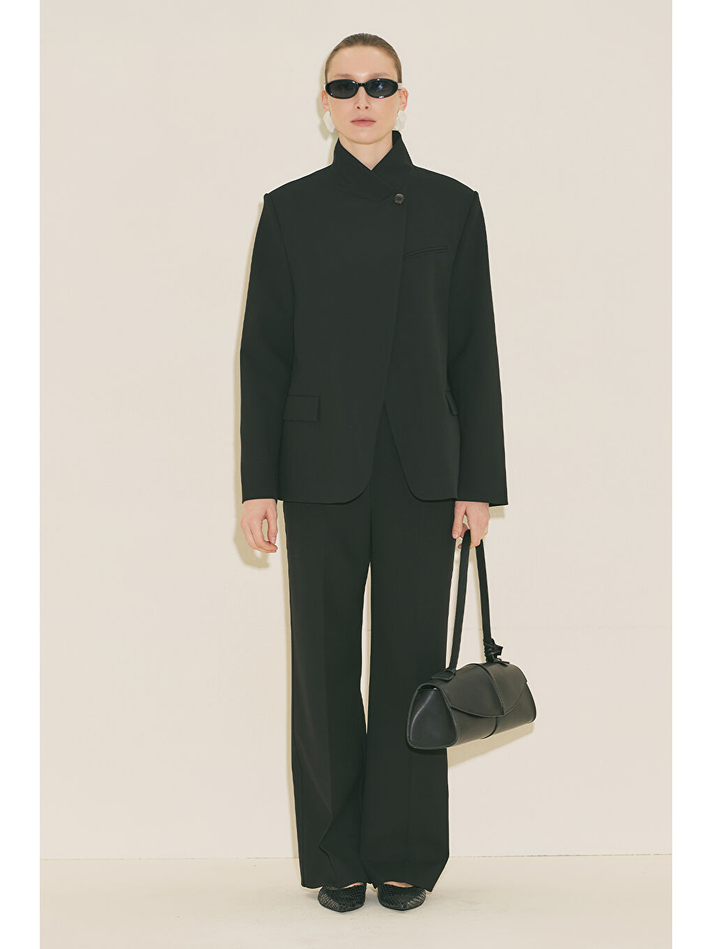 Mılanda Blazer Ceket Siyah-7