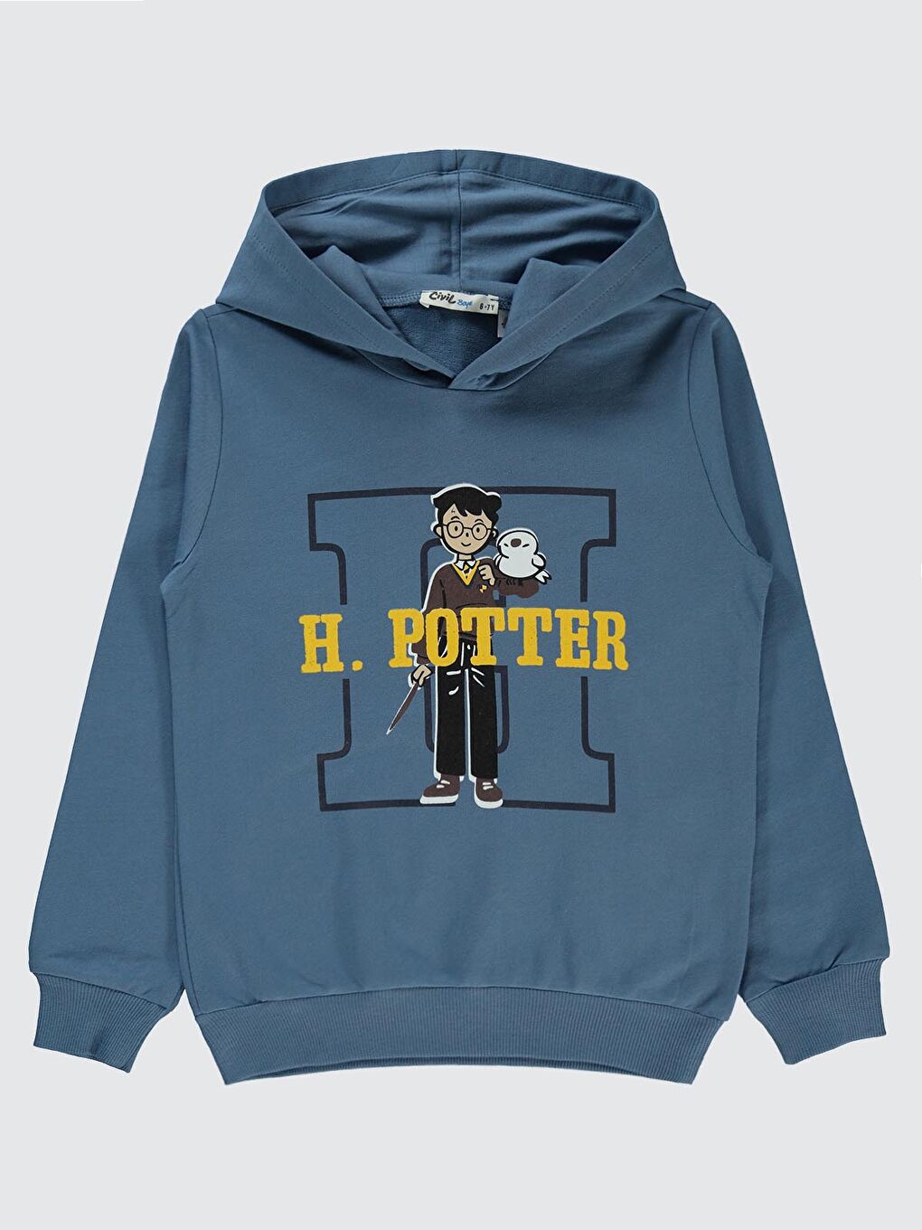 Civil Harry Potter Erkek Çocuk Sweatshirt 6-9 Yaş İndigo