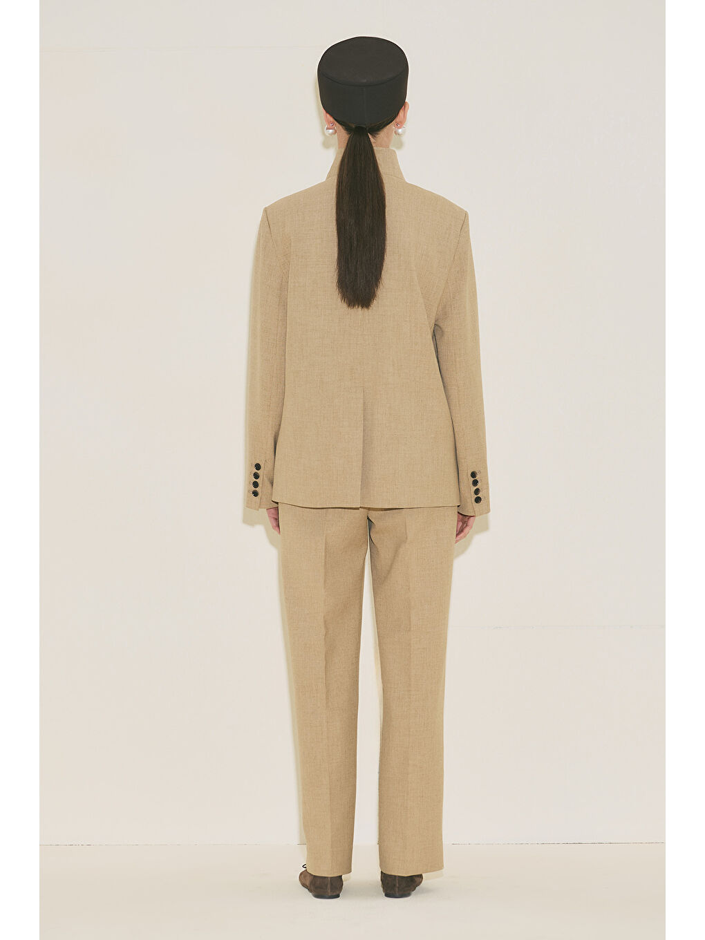 Kahverengi Mılanda Blazer Ceket Camel-5