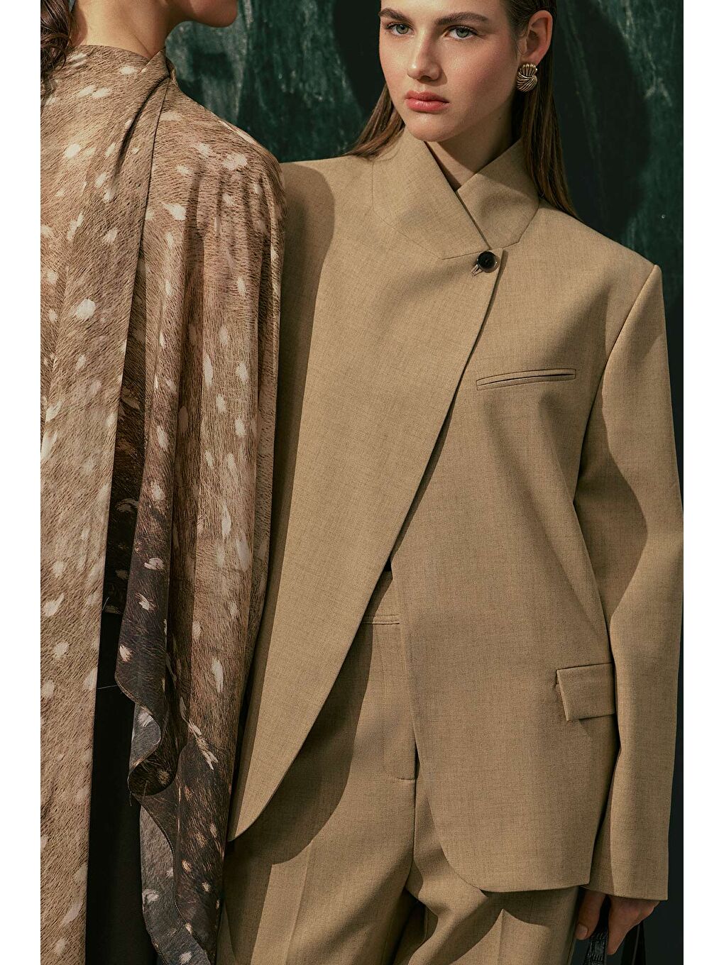 Kahverengi Mılanda Blazer Ceket Camel-6