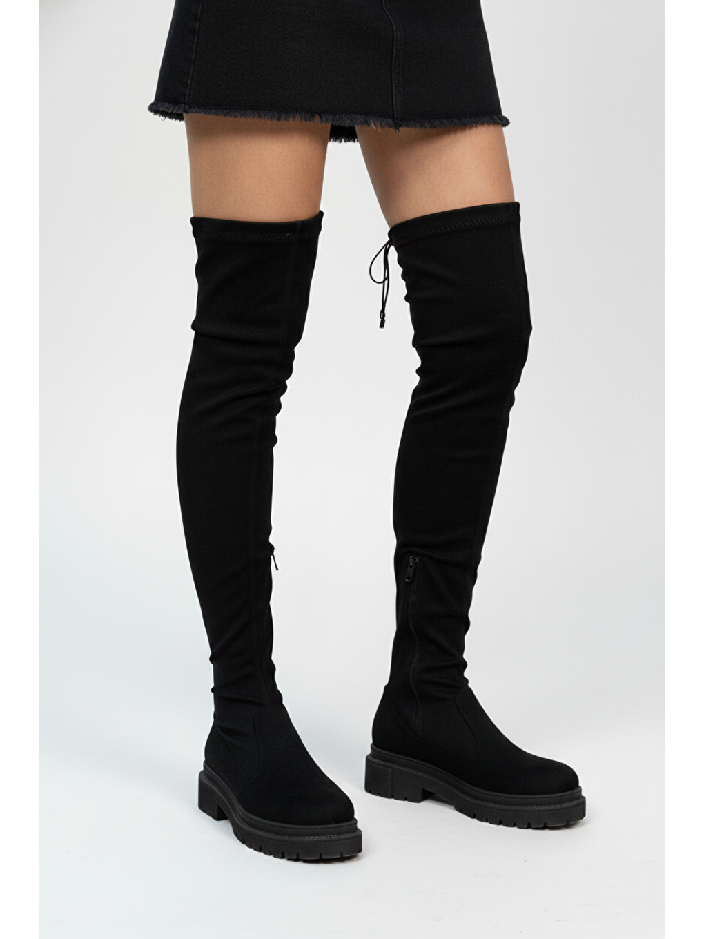 Siyah Kadın Çizme V726325302-1