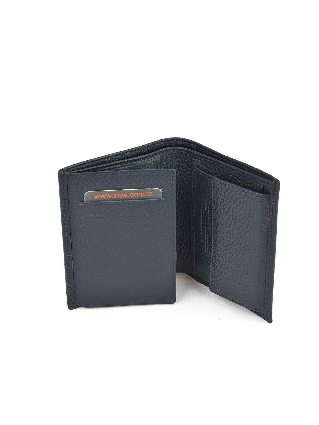 Erkek Hakiki Deri Cüzdan 1519841ZD03 Lacivert-1