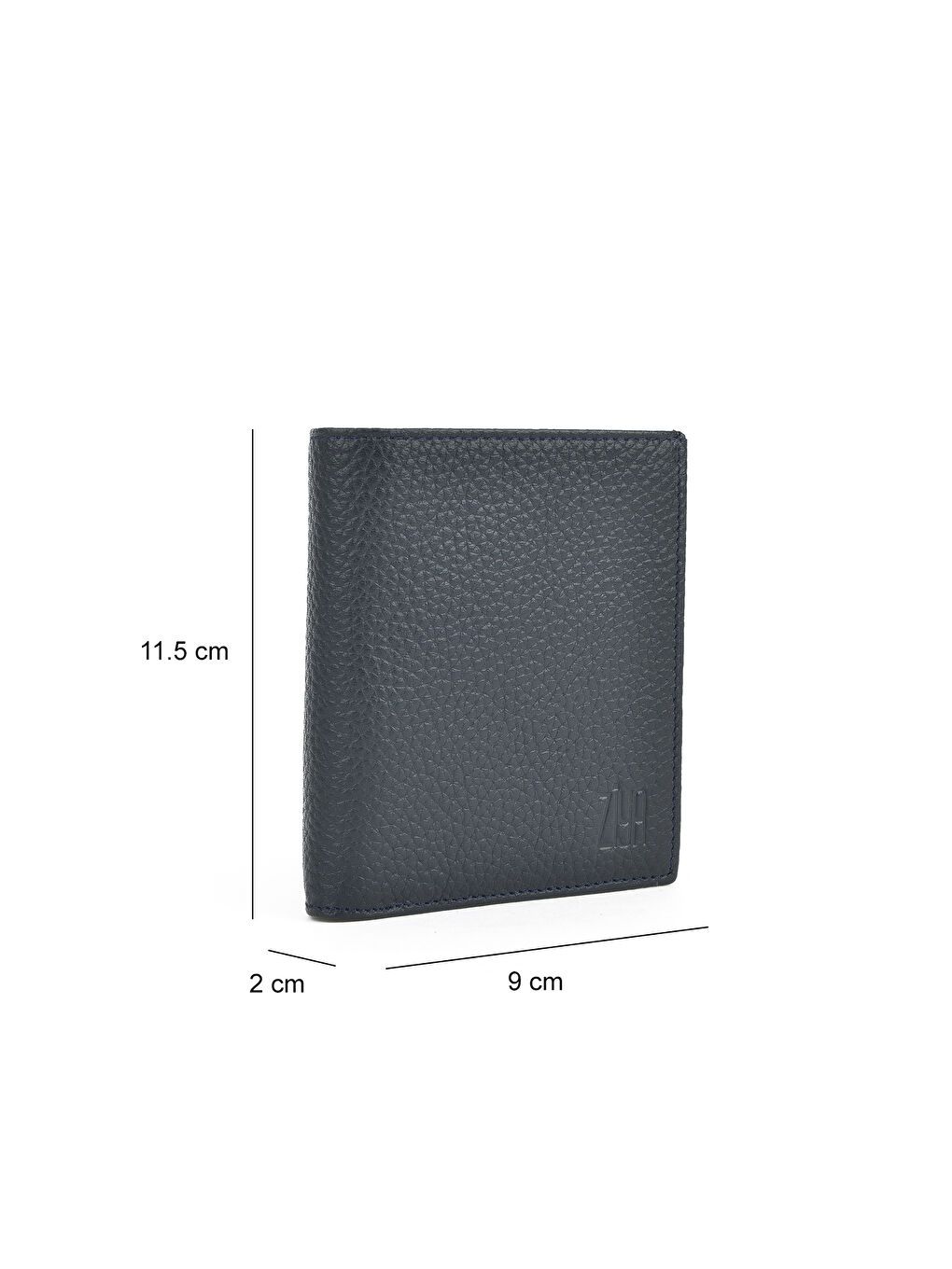 Erkek Hakiki Deri Cüzdan 1519841ZD03 Lacivert-2