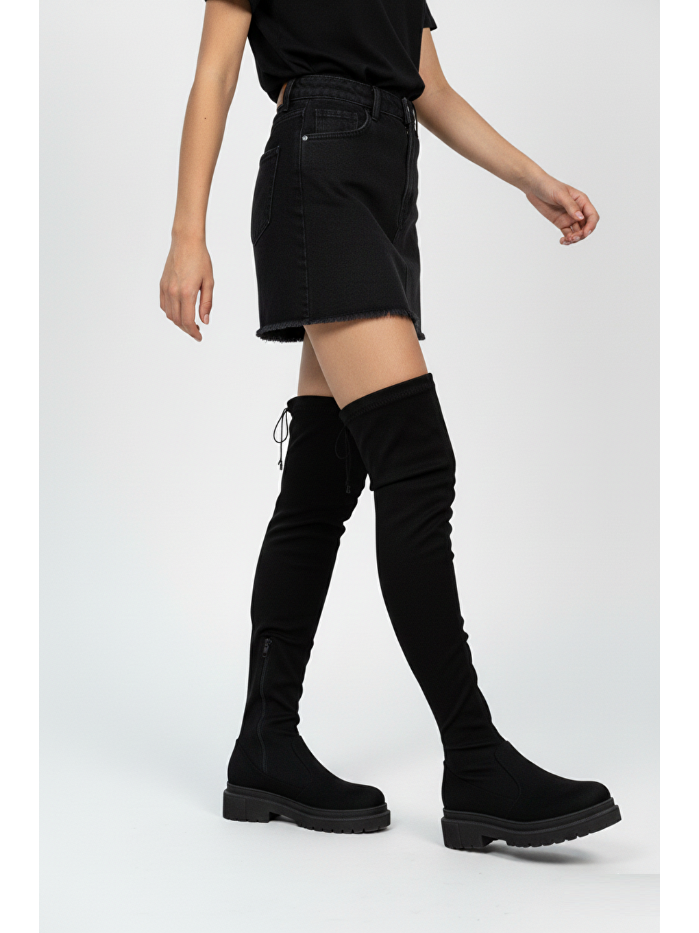 Siyah Kadın Çizme V726325302-2