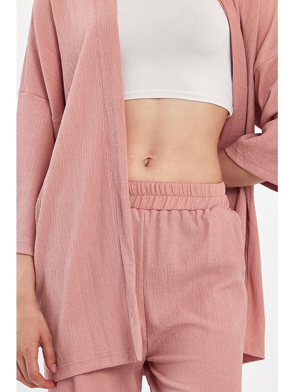 Pembe Kadın Kimone Takım 1992-2