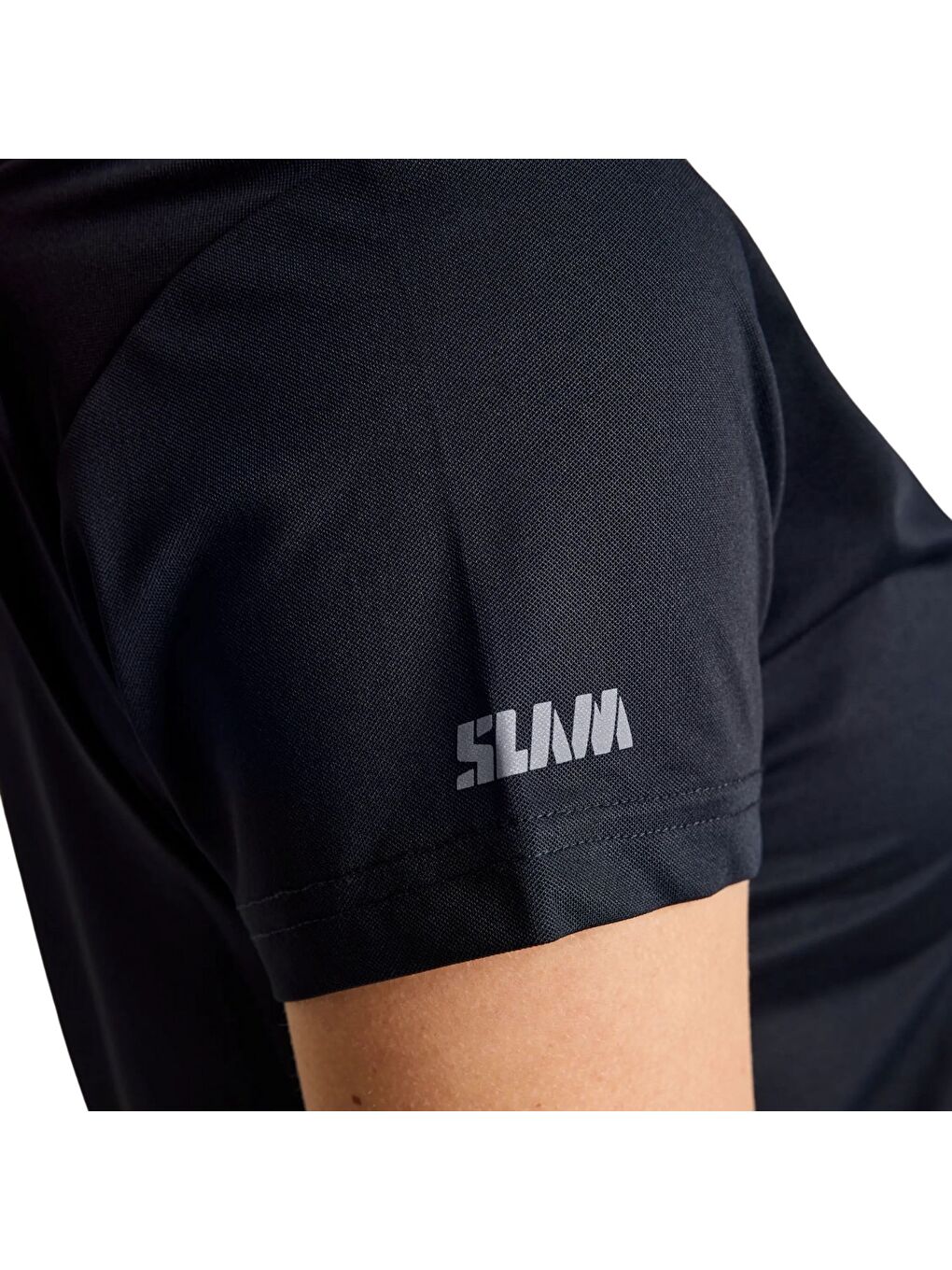 Lacivert Ws Tech Pique Kadın Mavi Tişört-3