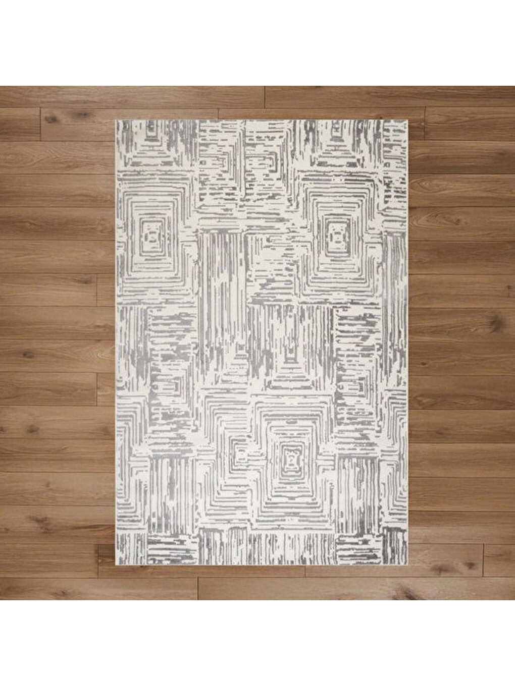 Soft Reine Dekoratif Halı - Gri - 160x230 cm