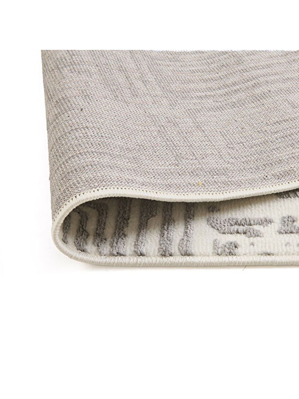 Soft Reine Dekoratif Halı - Gri - 160x230 cm-1