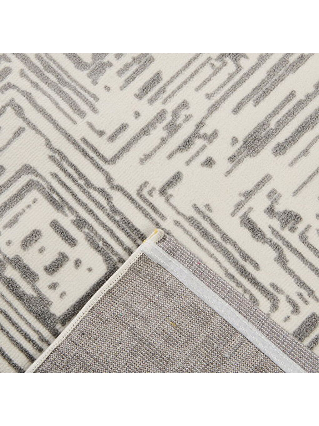 Soft Reine Dekoratif Halı - Gri - 160x230 cm-3