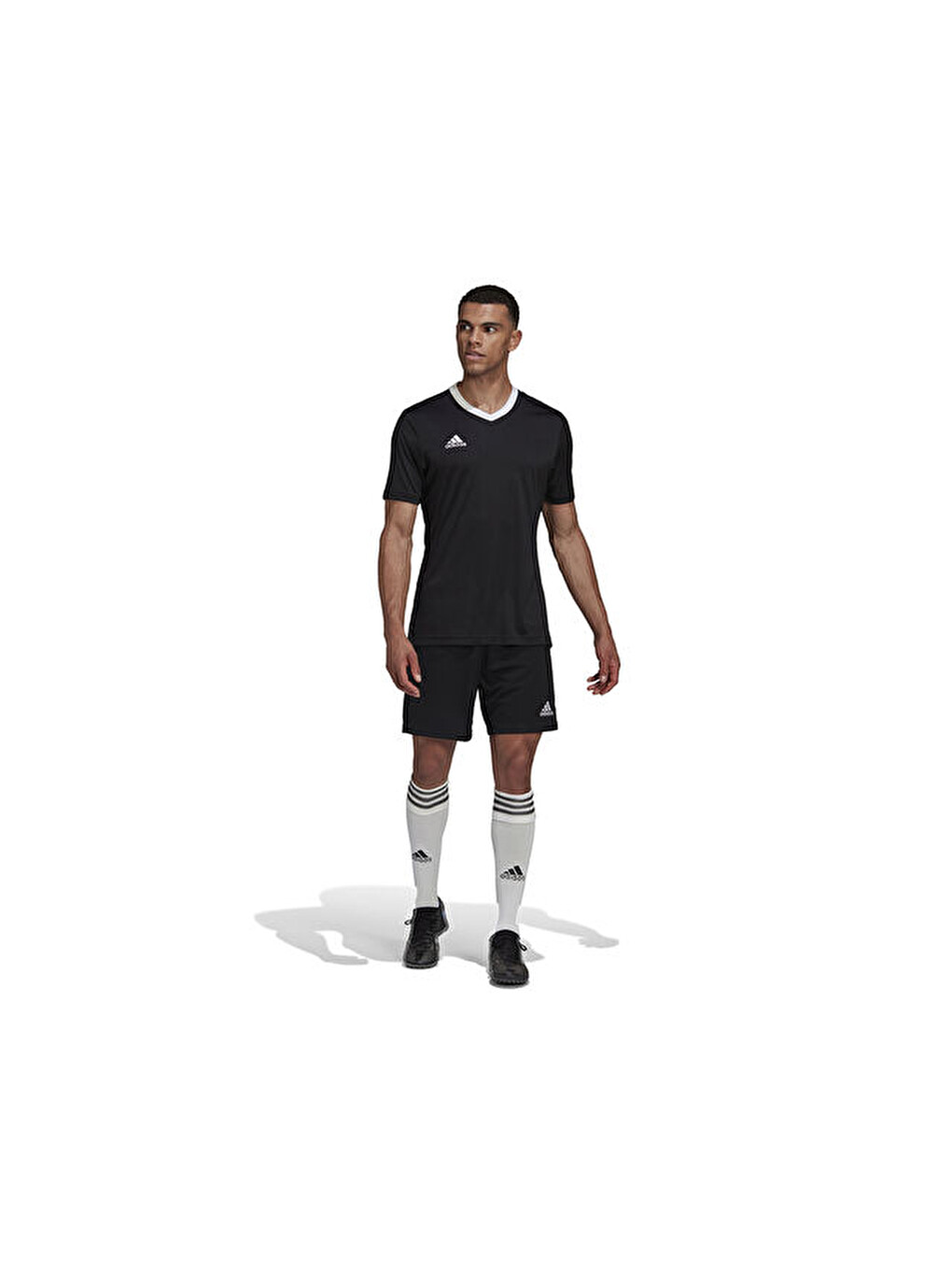 Ent22 Jsy Erkek Futbol Forması He1573 Siyah-5
