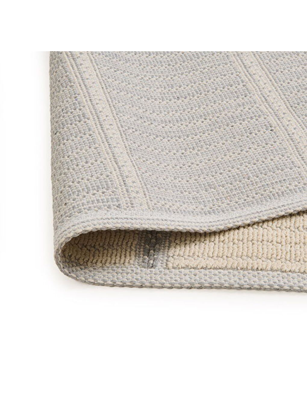 Soft Garis Dekoratif Halı - Ekru - 80x150 cm-3