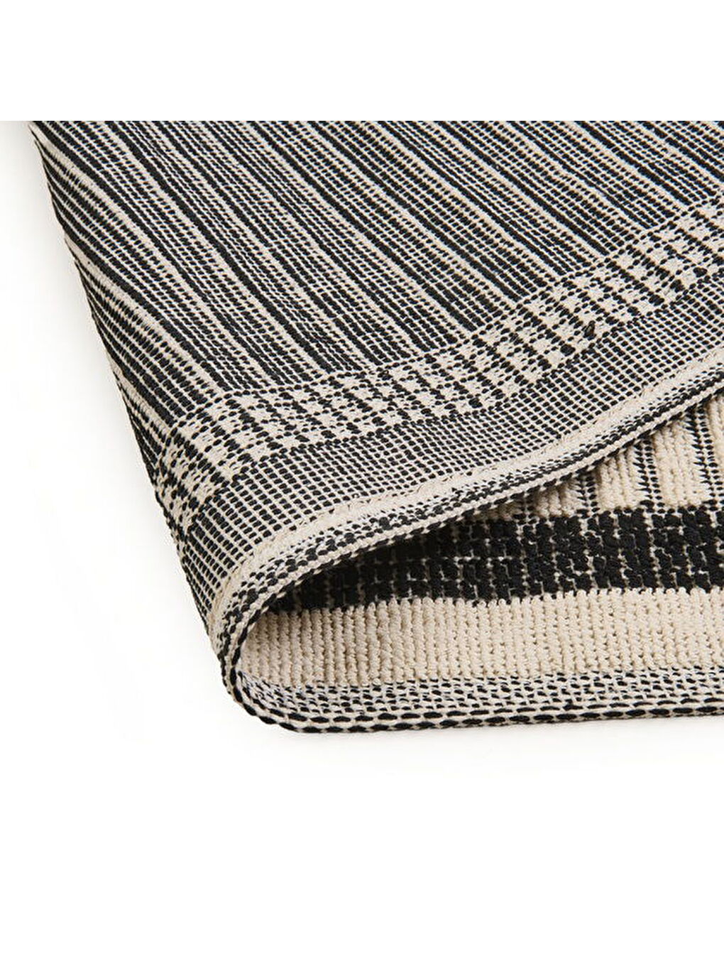 Soft Linya Dekoratif Halı - Ekru - 80x150 cm-1