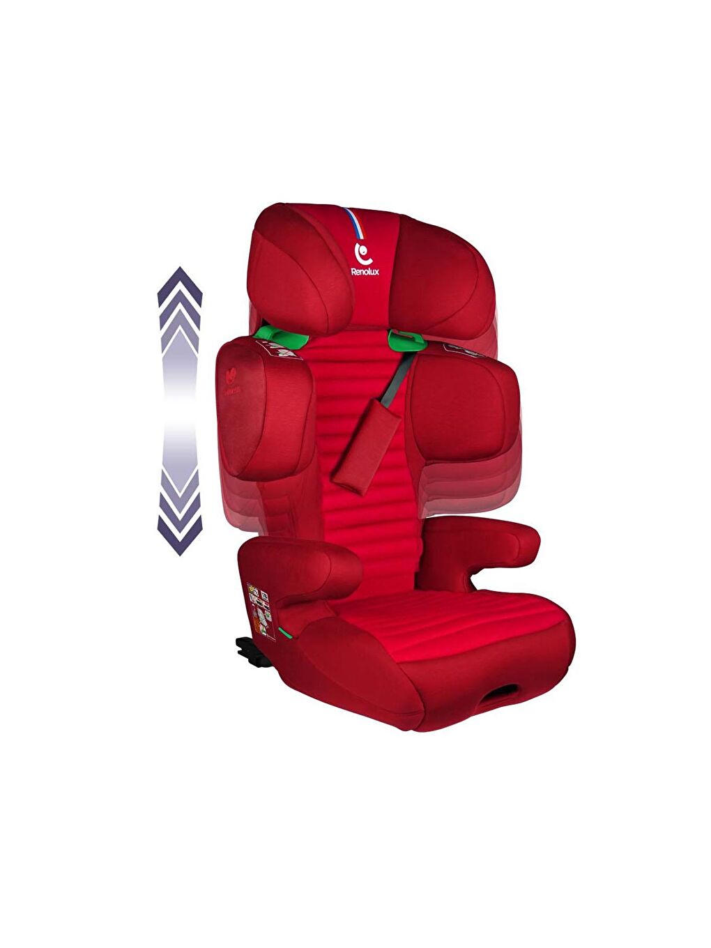 Renolux Kırmızı Softness Isofix Oto Koltuğu 100 - 150 Cm (15-36 Kg) Oto Koltuğu Kırmızı - 1