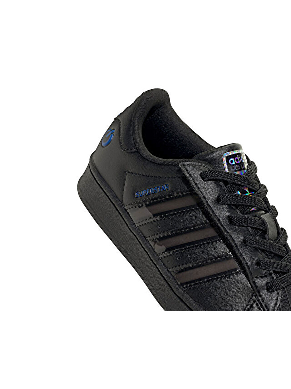 Superstar Led Lights Cf El C Çocuk Işıklı Günlük Ayakkabı Js1291 Siyah-10