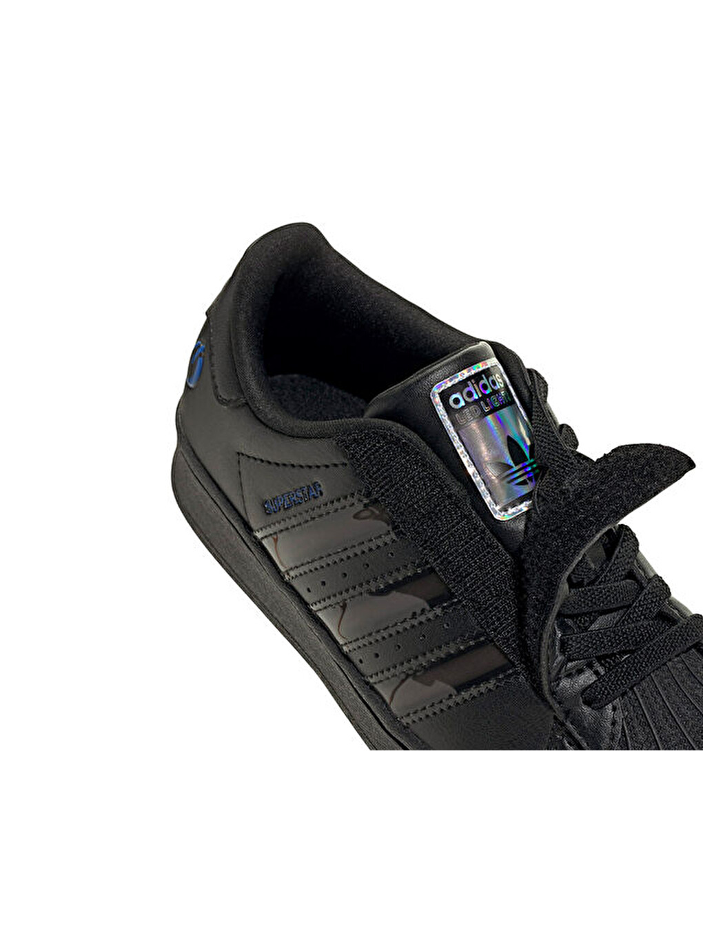 Superstar Led Lights Cf El C Çocuk Işıklı Günlük Ayakkabı Js1291 Siyah-11