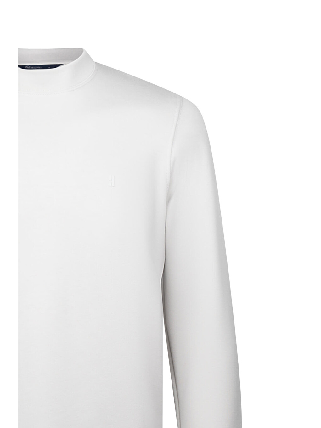 Gri Regular Fit Bisiklet Yaka Sweatshirt-2