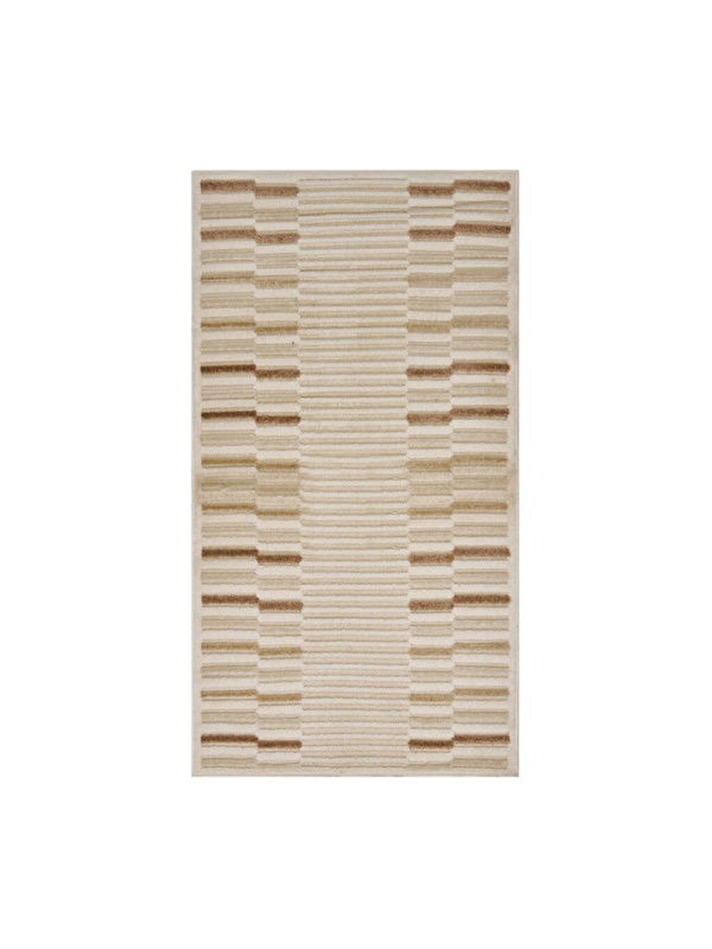 Soft Mono Tozumaz Antialerjik Halı - Bej - 80x150 cm