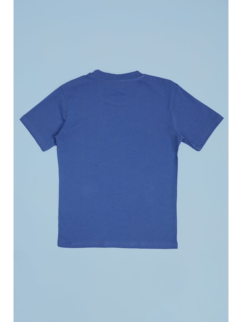 Mavi Skaters Need Space Baskılı Erkek Çocuk Tişört-1