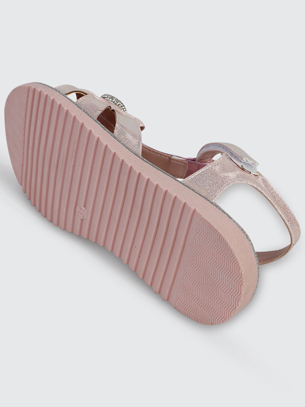 Pembe Girls Kız Çocuk Sandalet 31-35 Numara Pudra-2