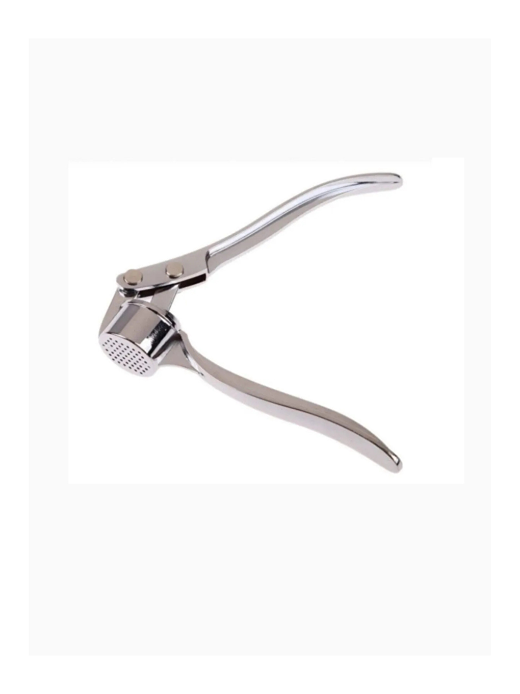 Gri Büyük Boy Paslanmaz Çelik Hamur Kesme Ruleti ve Pratik Sarımsak Ezeceği-2