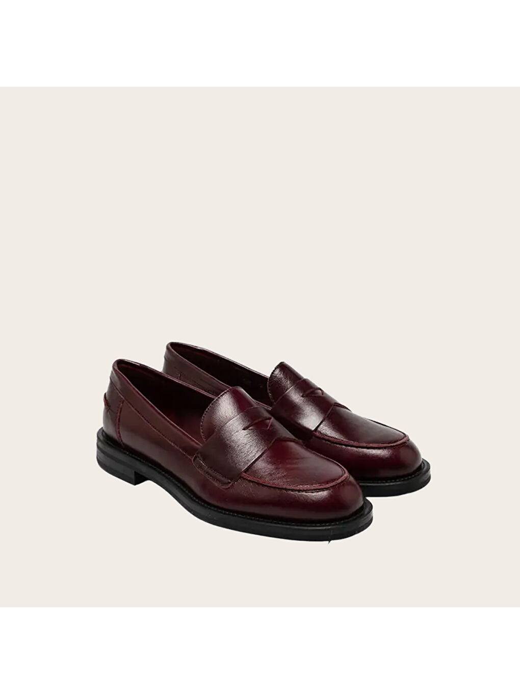 Bordo Kadın Klasik Ayakkabı 90Q2 ALIAS-2