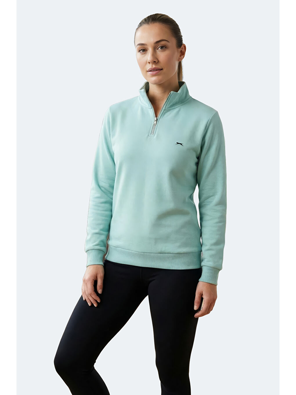 MAXIS I Kadın Turkuaz Sweatshırt-5