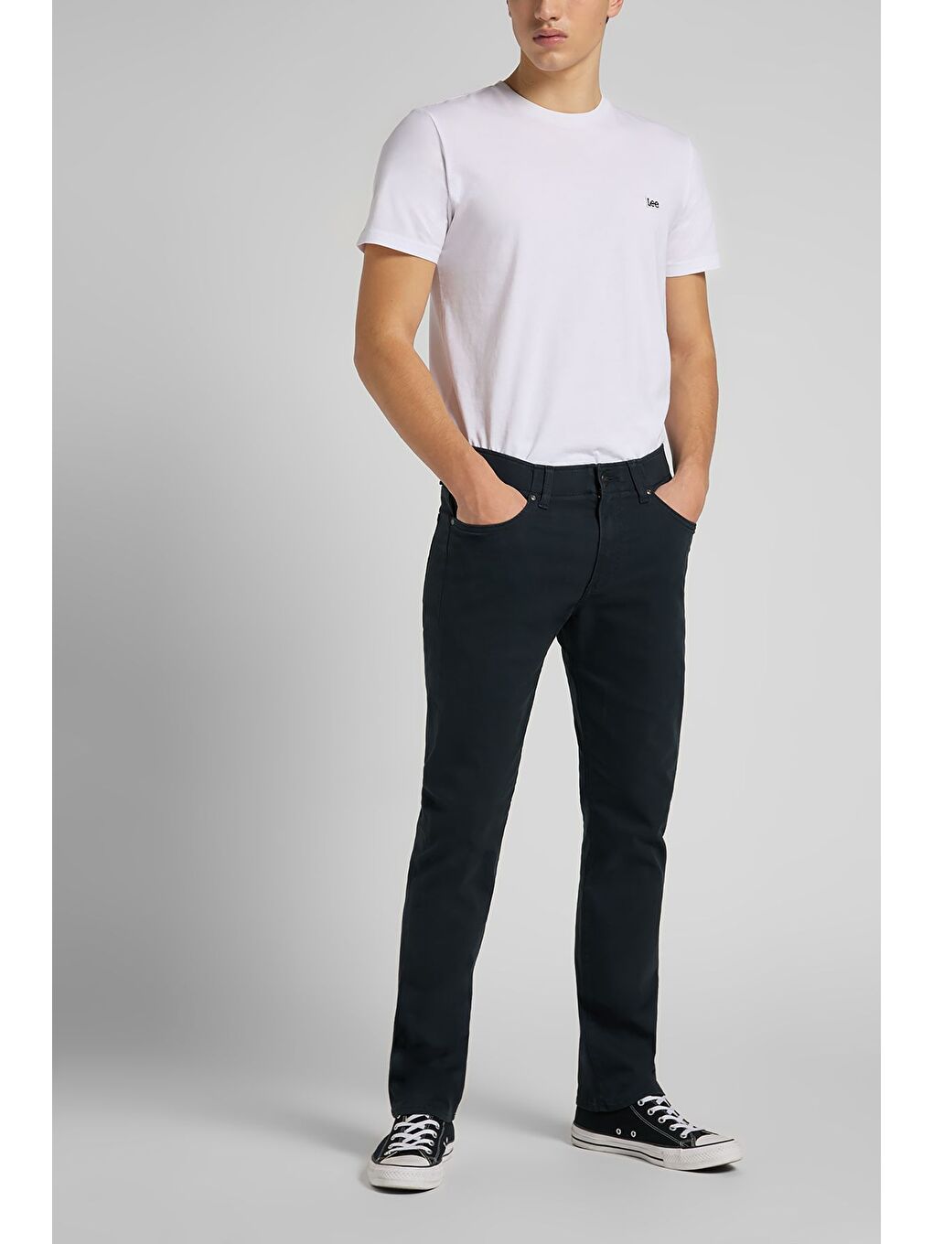 Extreme Motion Slim Fit Dar Kesim Normal Bel Lacivert Esnek Pantolon-1