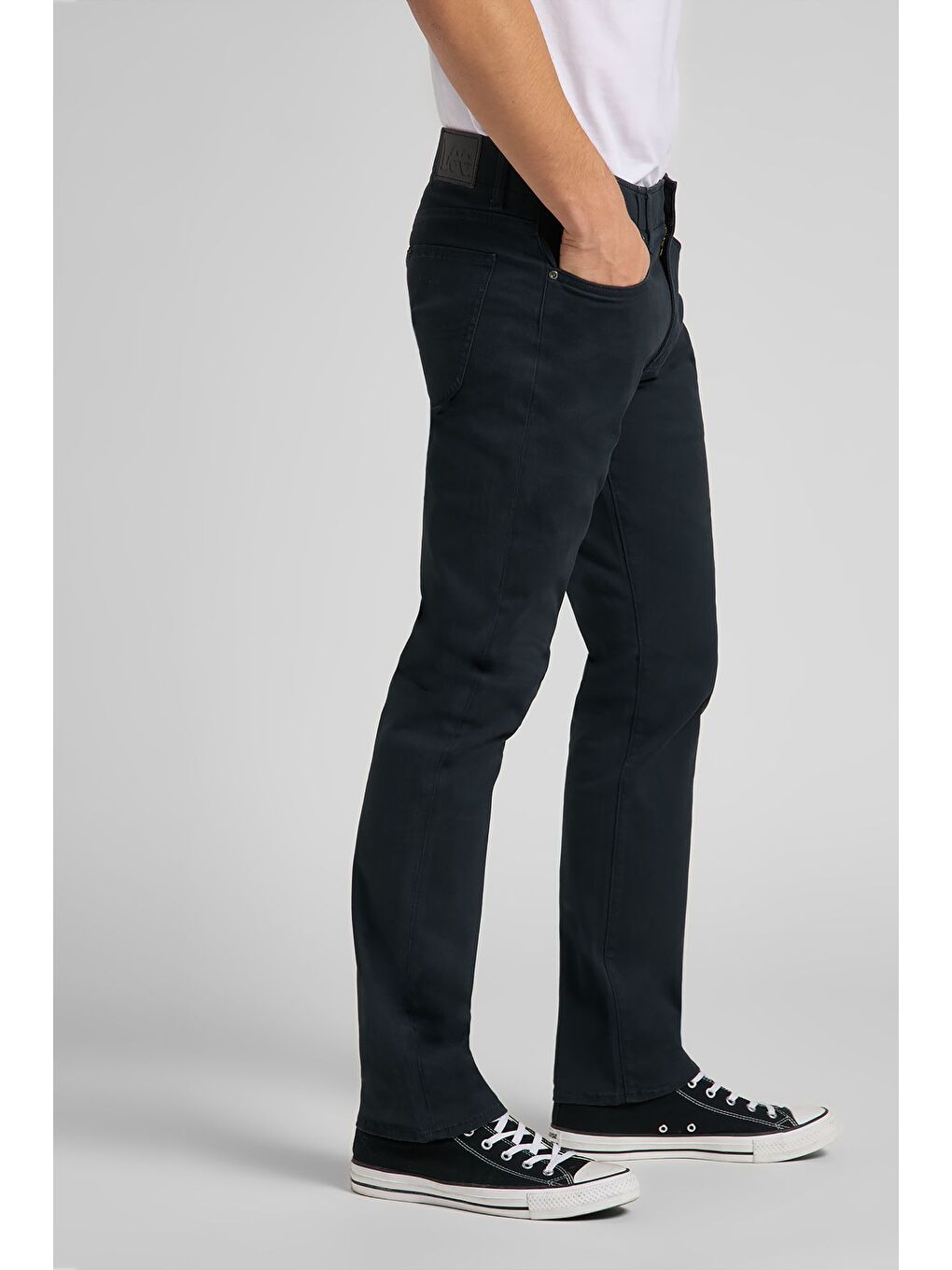 Extreme Motion Slim Fit Dar Kesim Normal Bel Lacivert Esnek Pantolon-2