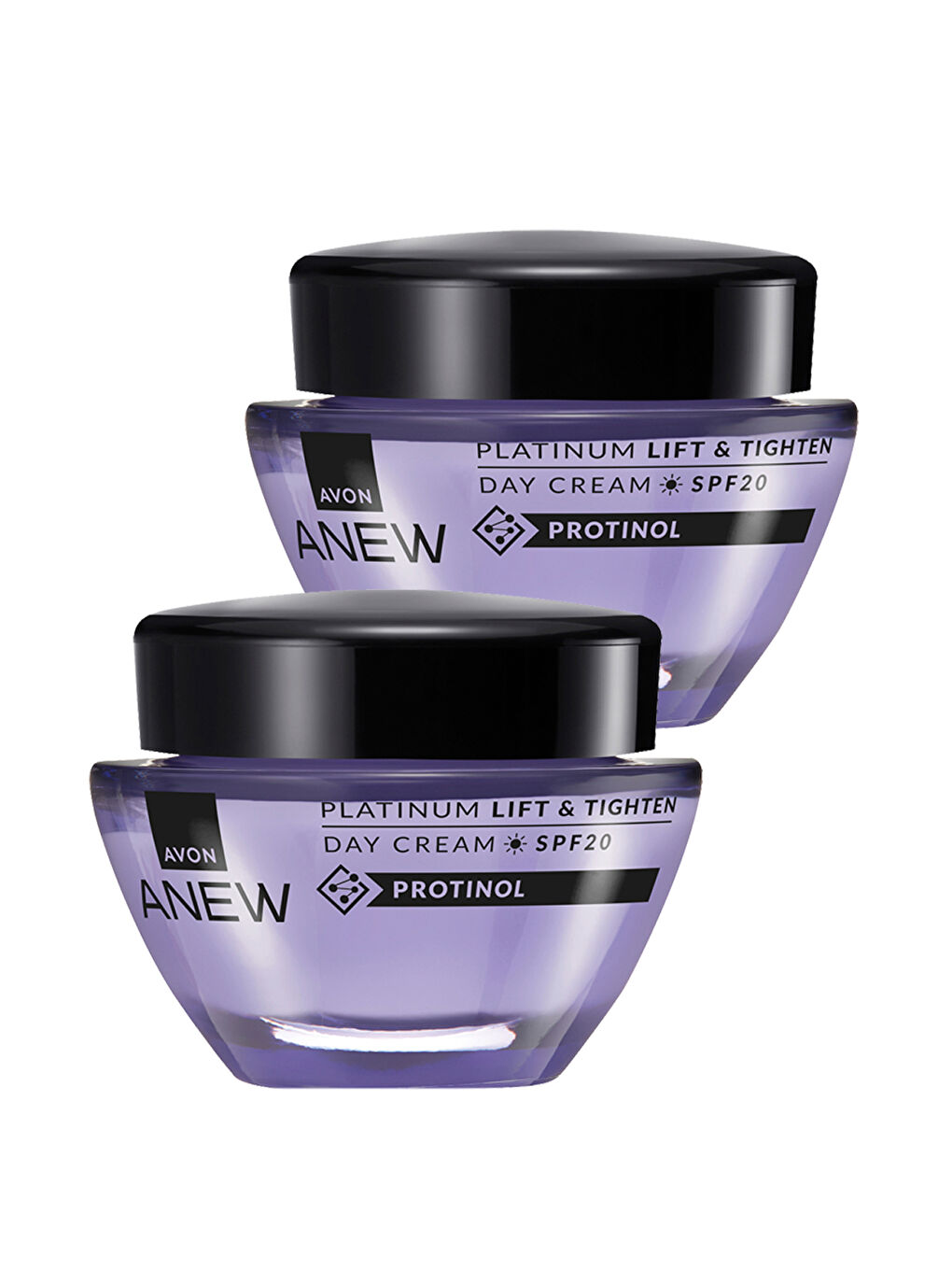 AVON Renksiz Anew Platinum Lift & Tighten Gündüz Kremi SPF20 50 Ml. İkili Set