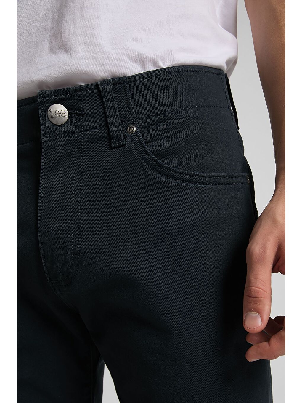 Extreme Motion Slim Fit Dar Kesim Normal Bel Lacivert Esnek Pantolon-3