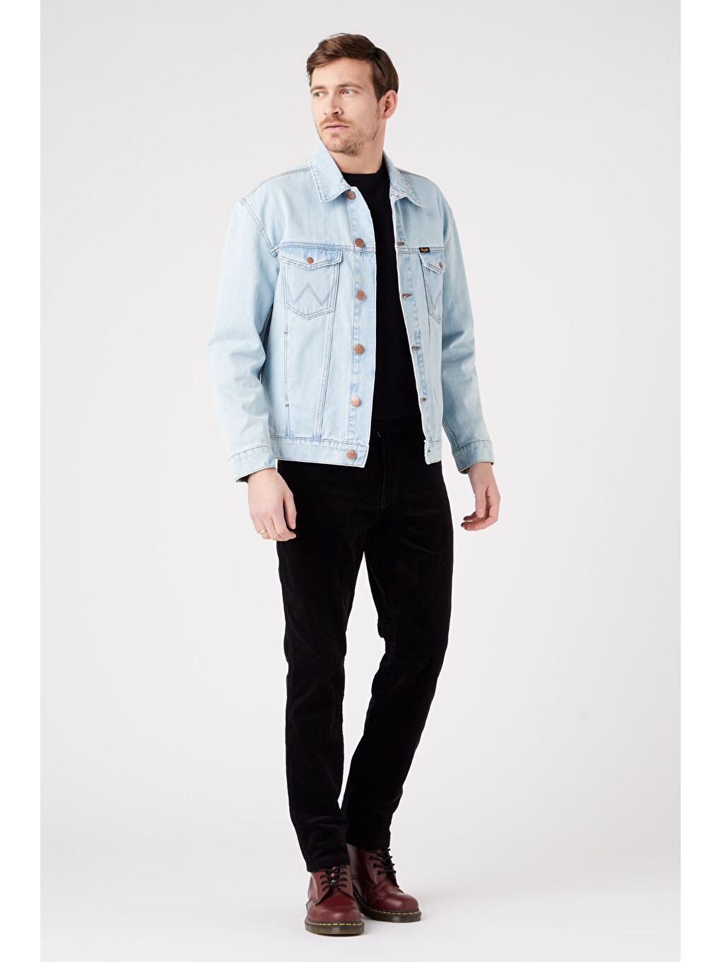 Texas Slim Fit Normal Bel Siyah Esnek Pantolon-1