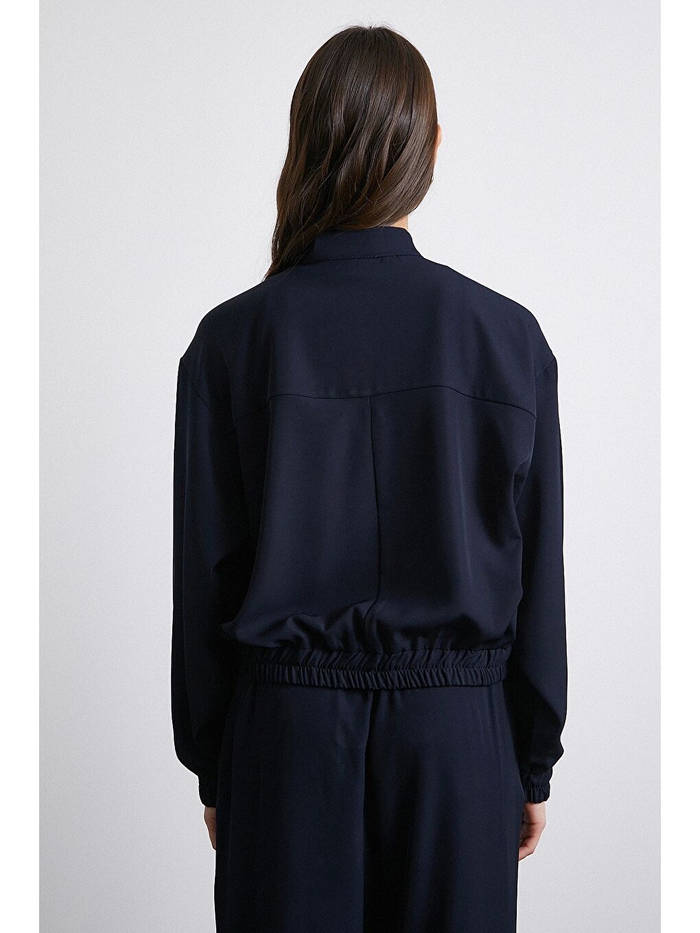 Bomber Ceket Lacivert-5