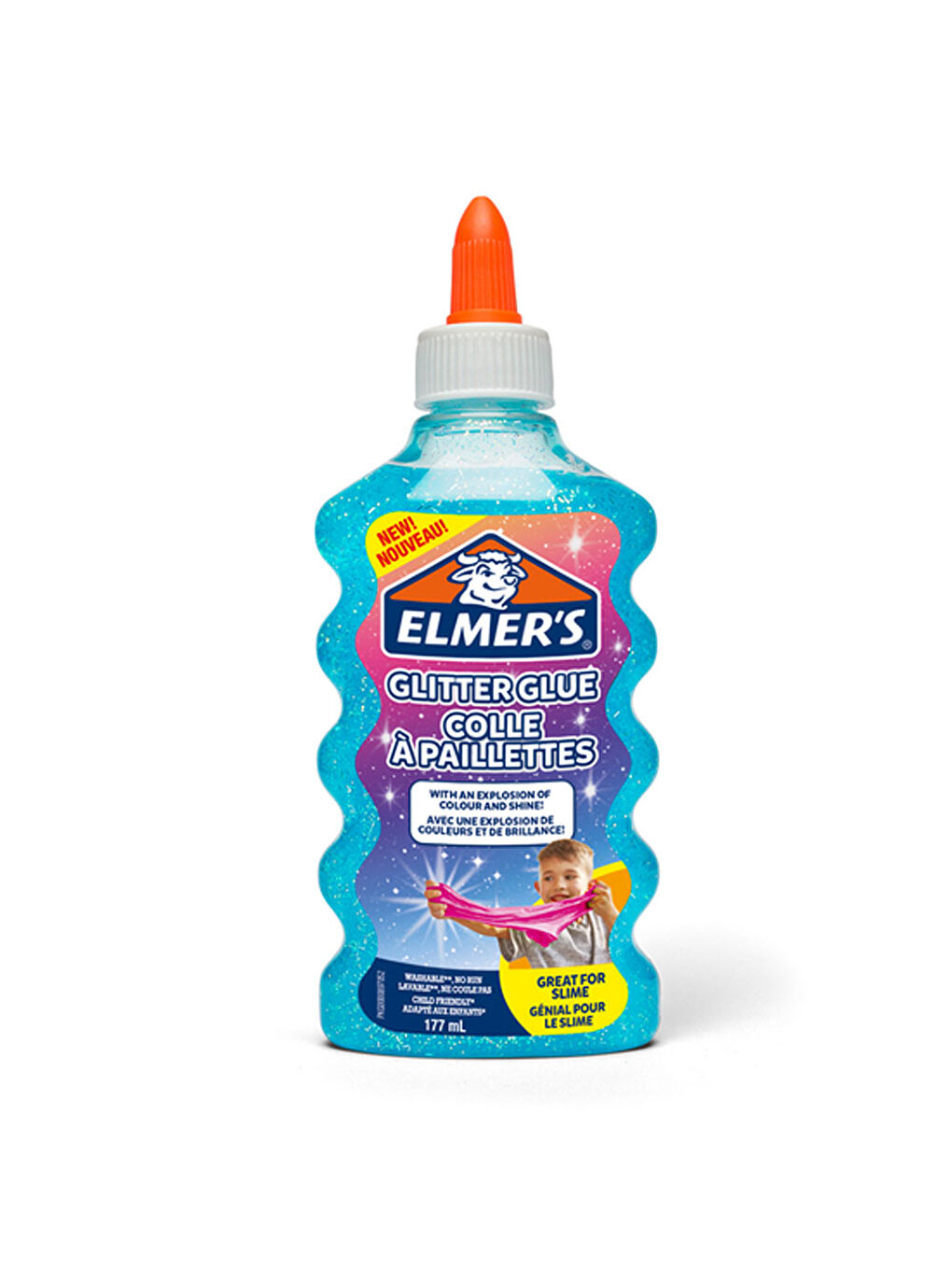 Elmer's Simli Yapıştırıcı Mavi 177Ml