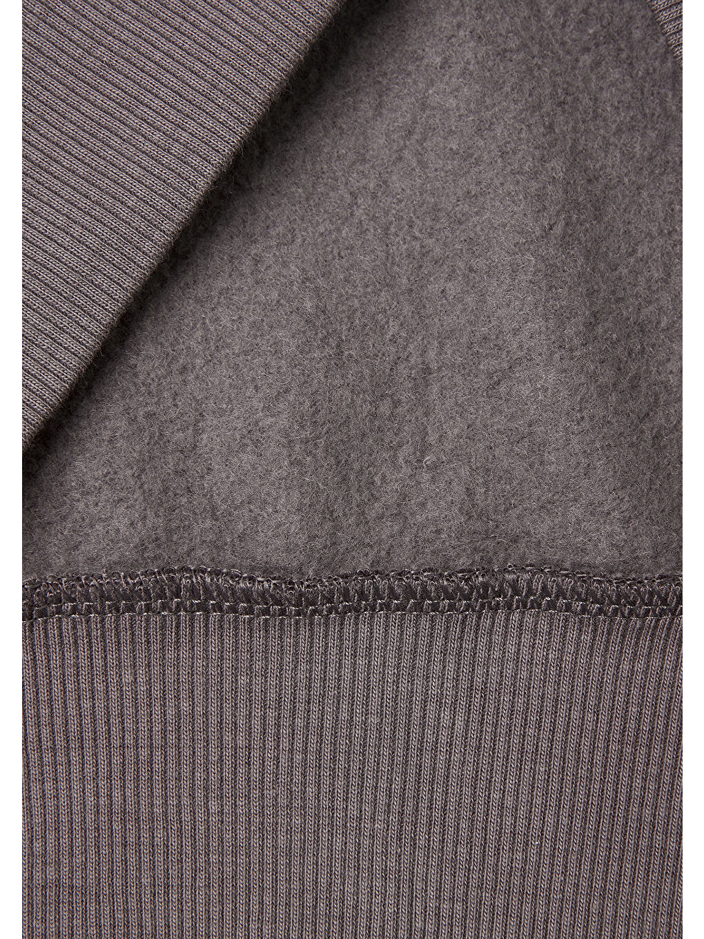 Kız Çocuk Koyu Kahverengi Önü Payetli Logolu Cepli Kapüşonlu Sweatshirt-2