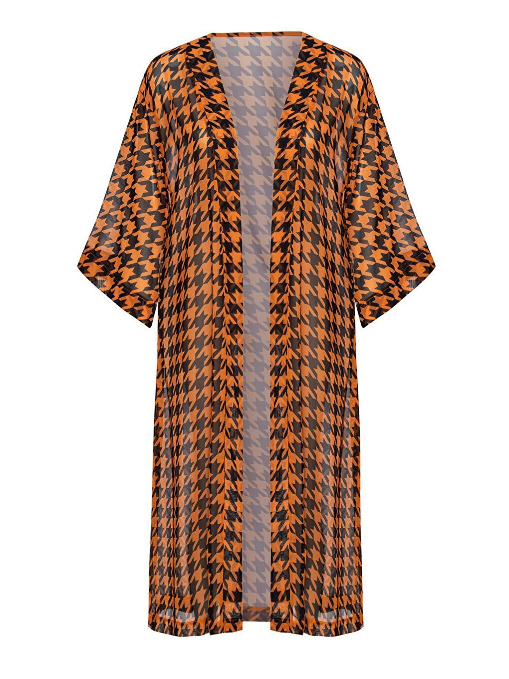 Turuncu Kaftan Pareo