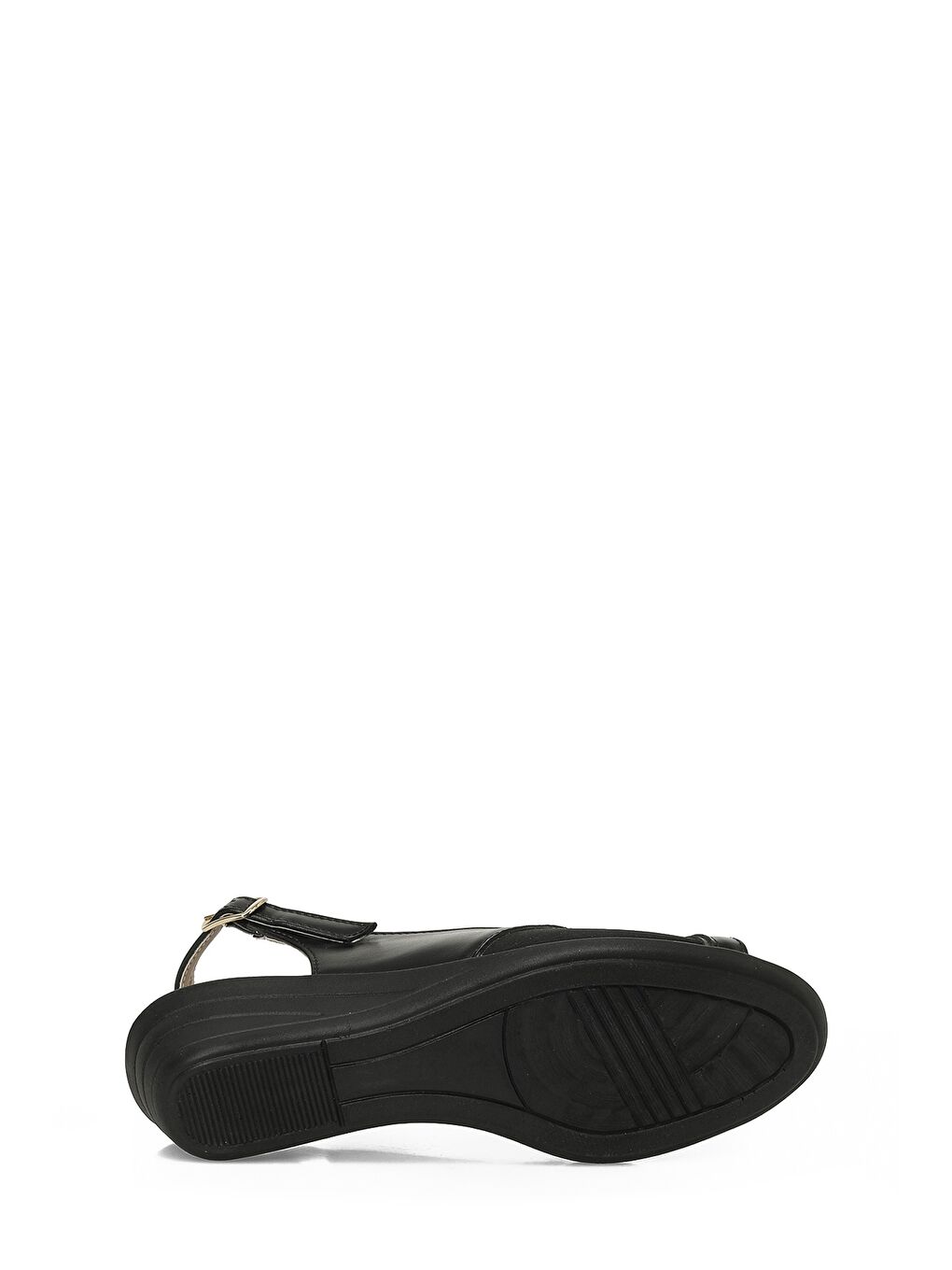 166970.Z6FX Siyah Kadın Düz Sandalet-5