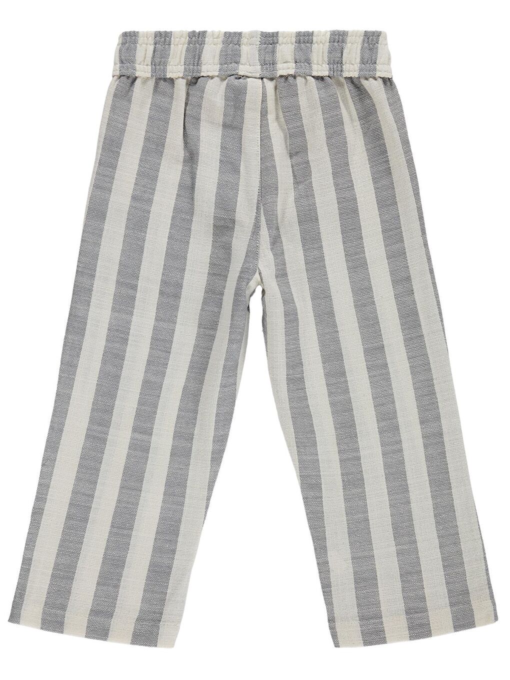 Antrasit Boys Kendinden Çizgili 2-5 Yaş Pantolon - Gri-1