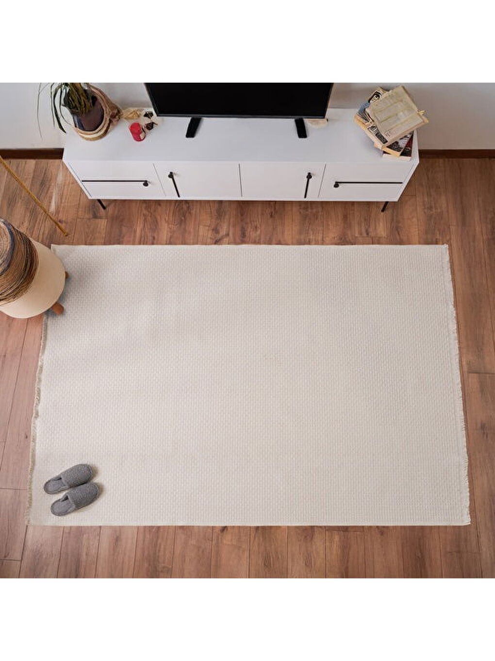 Soft Punkt Rutenna Halı - Ekru - 160x230 cm