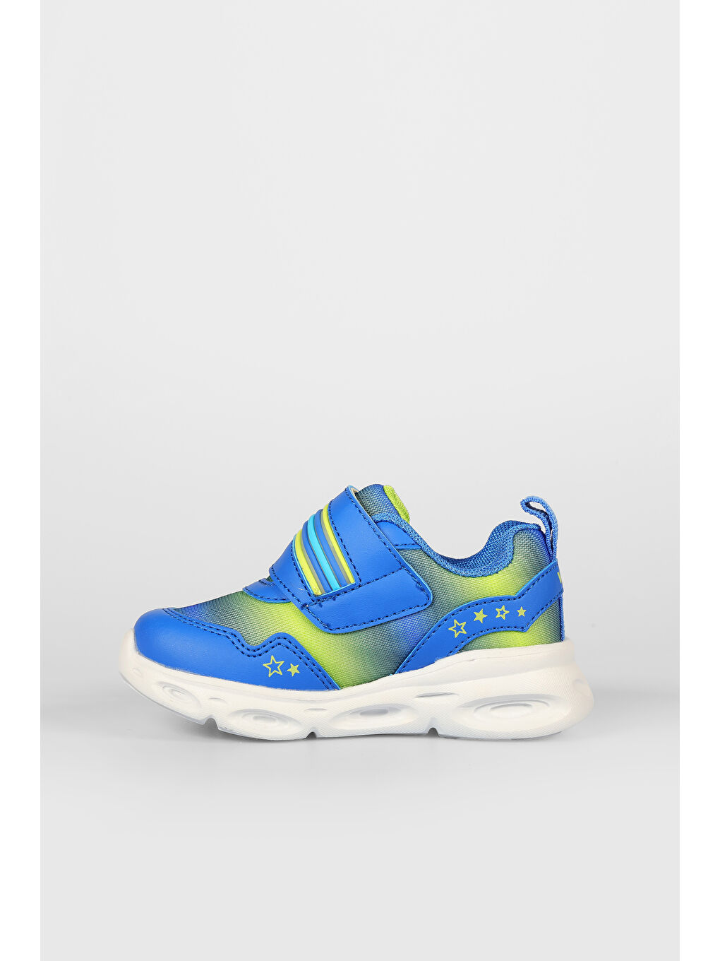 Kita II Işıklı Erkek Okul Öncesi Saks Mavi Spor Ayakkabı-2