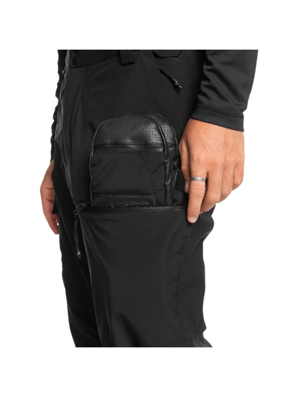 Utility Pt Erkek Siyah Snowboard Pantolonu-2