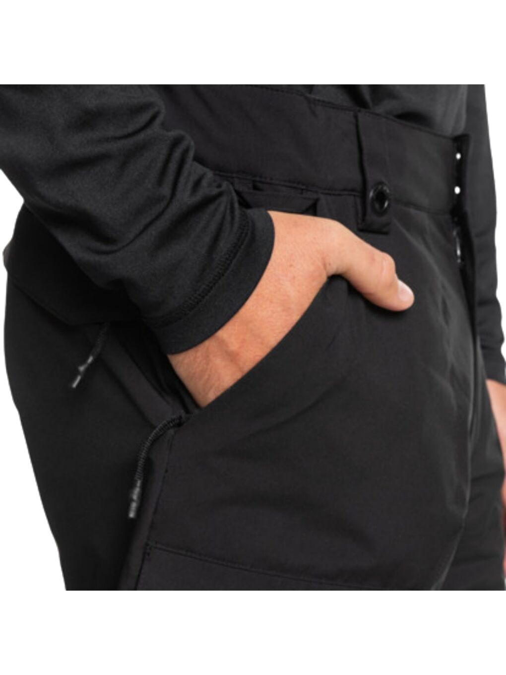 Utility Pt Erkek Siyah Snowboard Pantolonu-3