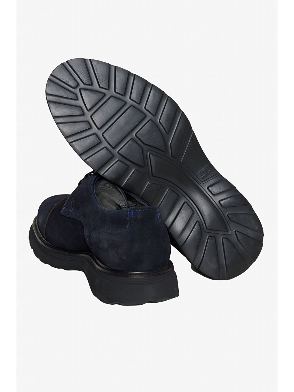 Erkek Lacivert %100 Deri Casual Ayakkabı-3