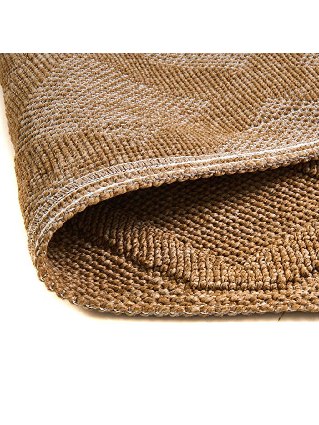 Soft Ruut Rutenna Halı - Bej - 80x150 cm-2