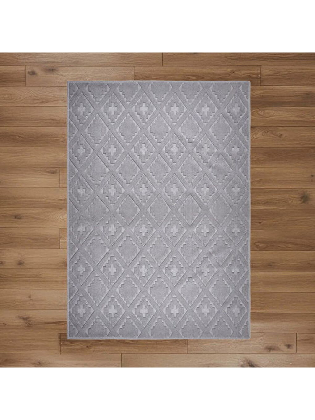 Soft Nil Kilim - Gri - 160x230 cm