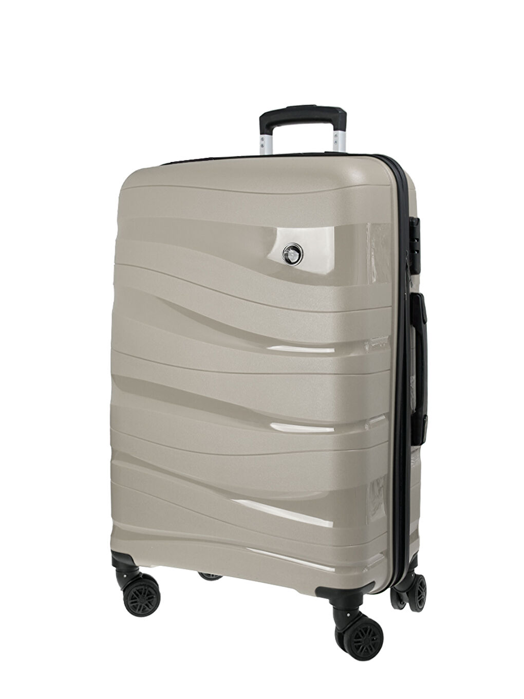 Sarı PP Barcelona Valiz Seti-4