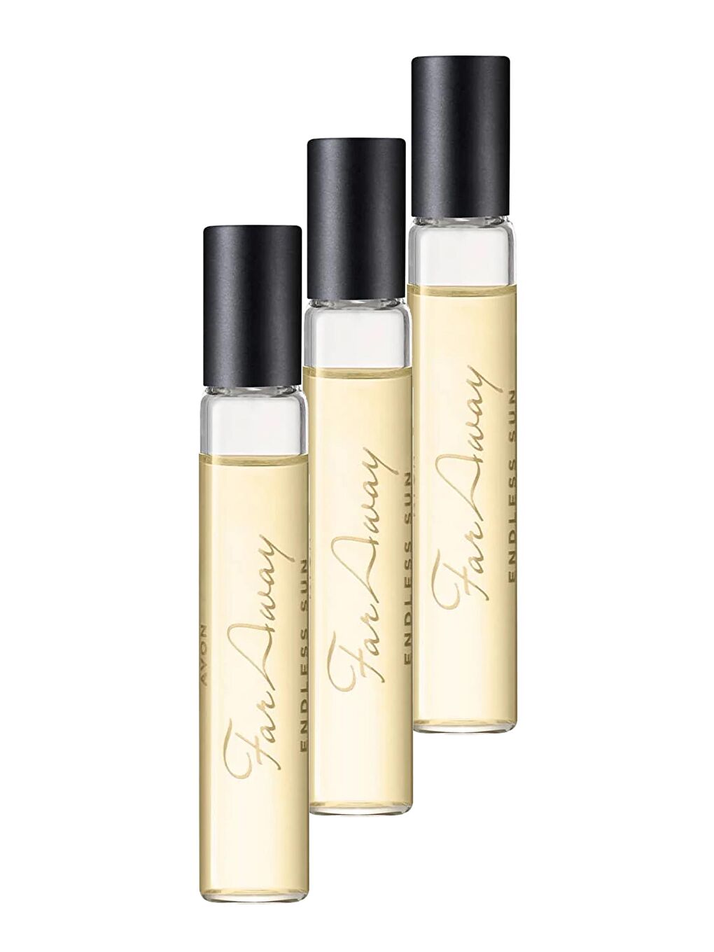 Far Away Endless Sun Kadın Parfüm Çanta Boyu Edp 10 Ml. Üçlü Set