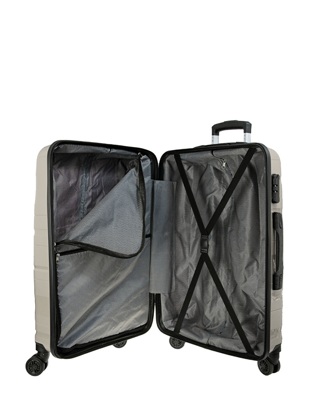 Sarı PP Barcelona Valiz Seti-6