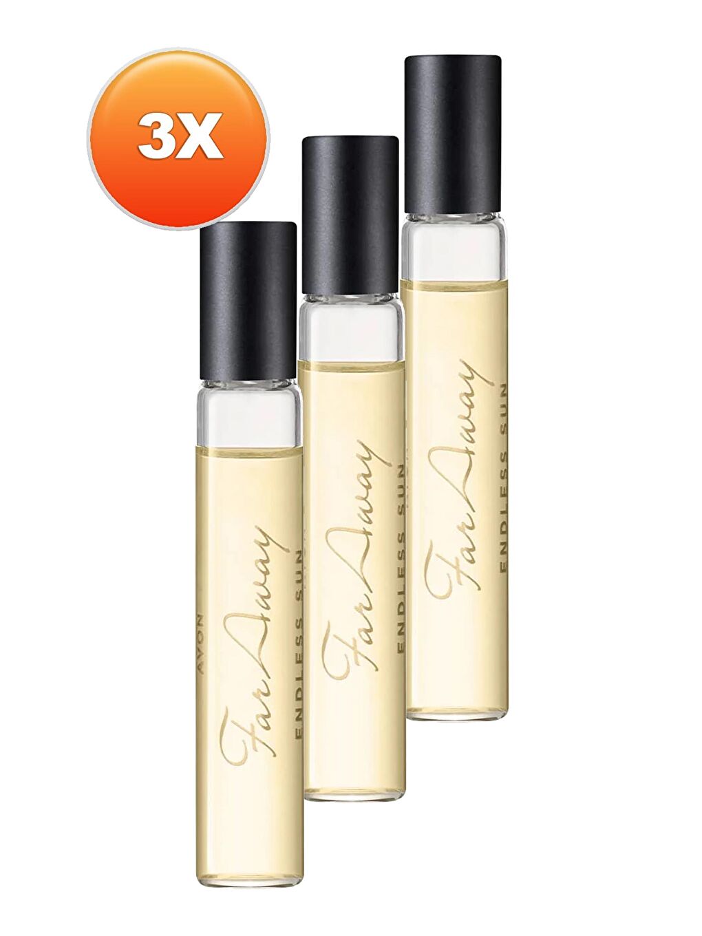 Far Away Endless Sun Kadın Parfüm Çanta Boyu Edp 10 Ml. Üçlü Set-1
